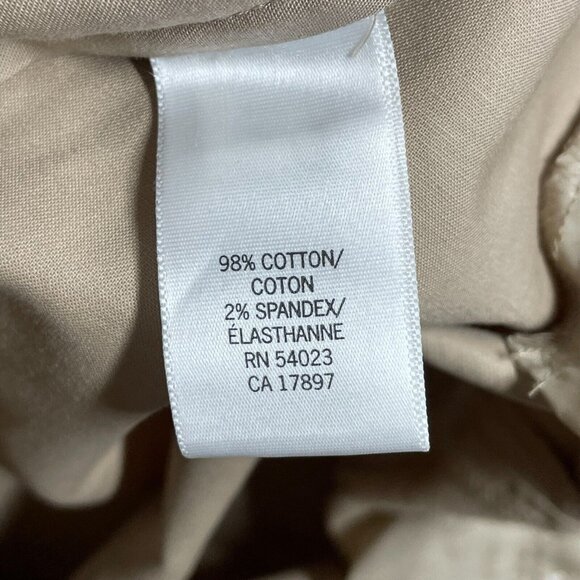 NEW Banana Republic Pants Womens 10 short brown boot cut martin classic - Picture 7 of 11